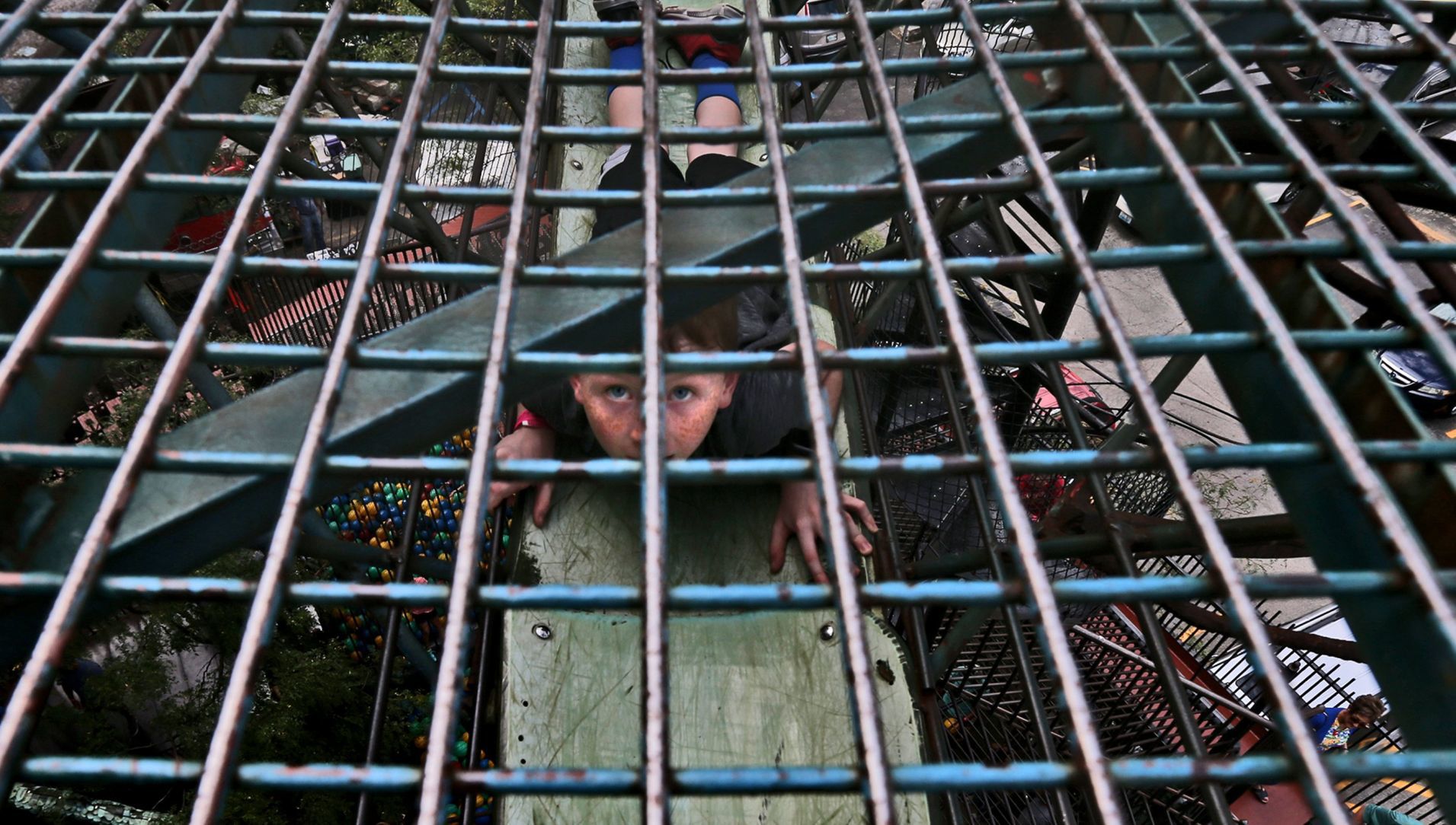 Slithering around MonstroCity at City Museum
